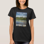Everglades National Park Florida Poster Design T-Shirt (Vorderseite)