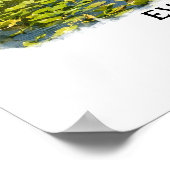 Everglades National Park Florida, Watercolor Poster (Ecke)