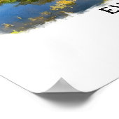 Everglades National Park Florida, Watercolor Poster (Ecke)