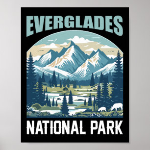 Everglades National Park Natur Wandern Outdoor Tr Poster