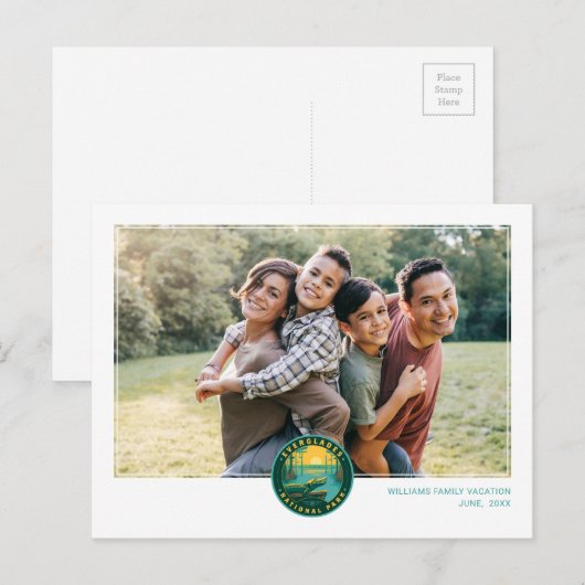 Everglades National Park Postkarte (Vorne/Hinten)