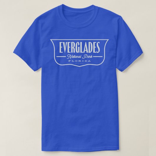 Everglades National Park Shield Tan T-Shirt (Design vorne)