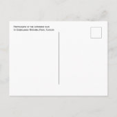 Everglades National Park Sign, Gator Crossing Postkarte (Rückseite)