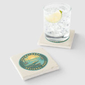 Everglades National Park Steinuntersetzer (Seitenansicht)