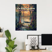 Everglades Nationalpark Alligator Sumpf Florida Poster (Heimbüro)