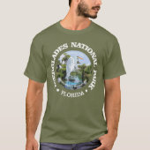 Everglades-Nationalpark (egret) T-Shirt (Vorderseite)