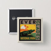 Everglades-Nationalpark | Florida Button (Vorne & Hinten)