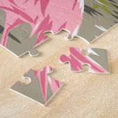 Everglades Nationalpark Florida Flamingo Vintag Puzzle (Seite)