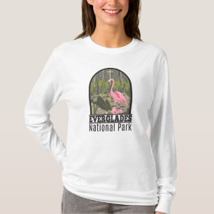 Everglades Nationalpark Florida Flamingo Vintage T-Shirt