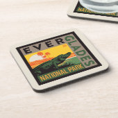 Everglades-Nationalpark | Florida Getränkeuntersetzer (Linke Seite)