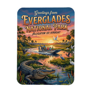 Everglades Nationalpark Florida Magnet