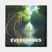 Everglades Nationalpark Florida Magnet (Vorne)
