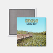 Everglades Nationalpark Florida Magnet (Vorderseite/Rückseite)