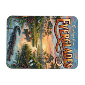 Everglades Nationalpark Florida Magnet (Horizontal)