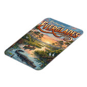 Everglades Nationalpark Florida Magnet (Linke Seite)