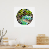 Everglades Nationalpark Florida Poster (Küche)