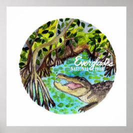 Everglades Nationalpark Florida Poster