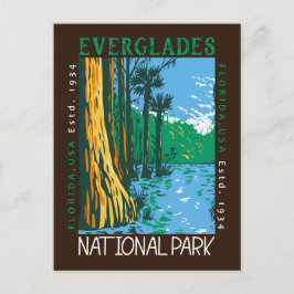 Everglades Nationalpark Florida Postkarte