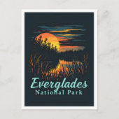 Everglades Nationalpark Florida Postkarte (Vorderseite)