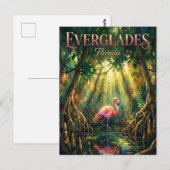 Everglades-Nationalpark Florida Postkarte (Vorne/Hinten)