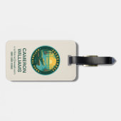 Everglades-Nationalpark Gepäckanhänger (Rückseite horizontal)