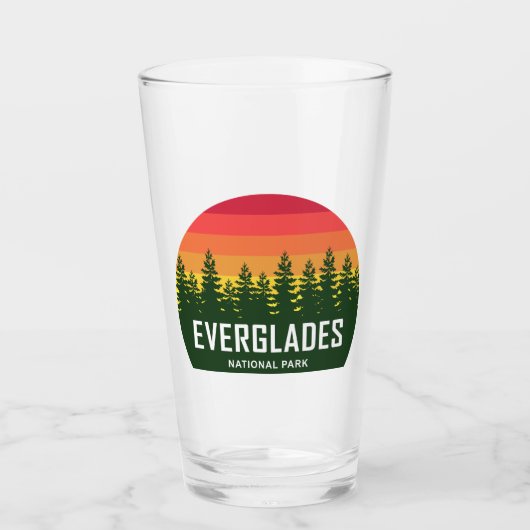 Everglades-Nationalpark Glas (Vorderseite)