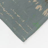 Everglades Nationalpark Illustration Fleecedecke (Ecke)