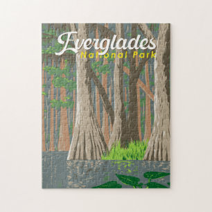 Everglades Nationalpark Illustration Puzzle