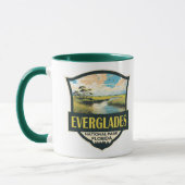 Everglades Nationalpark Illustration Tasse (Links)