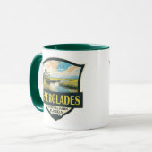 Everglades Nationalpark Illustration Tasse (Vorderseite Links)