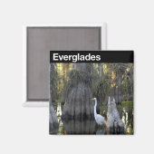 Everglades-Nationalpark Magnet (Vorderseite/Rückseite)