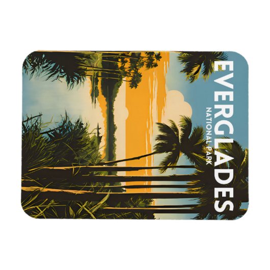 Everglades-Nationalpark Magnet (Horizontal)