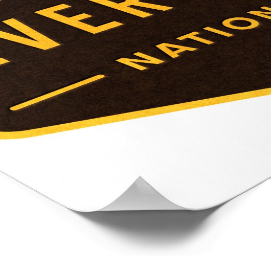 Everglades-Nationalpark Poster (Ecke)