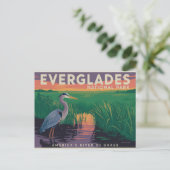Everglades-Nationalpark Postkarte (Stehend Vorderseite)