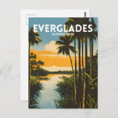 Everglades-Nationalpark Postkarte (Vorne/Hinten)