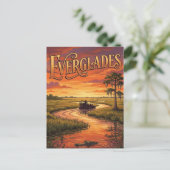 Everglades-Nationalpark Postkarte (Stehend Vorderseite)