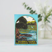 Everglades-Nationalpark Postkarte (Stehend Vorderseite)