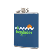 Everglades Nationalpark Retro Flachmann (Links)