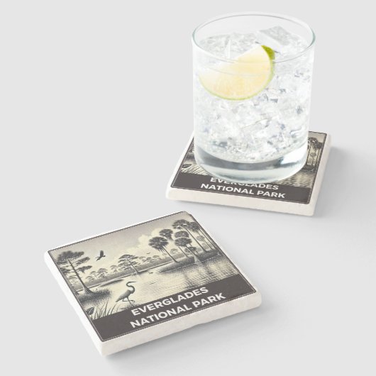 Everglades-Nationalpark Steinuntersetzer (Seitenansicht)