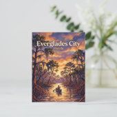 Everglades-Nationalpark USA Postkarte (Stehend Vorderseite)