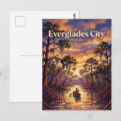 Everglades-Nationalpark USA Postkarte (Vorne/Hinten)