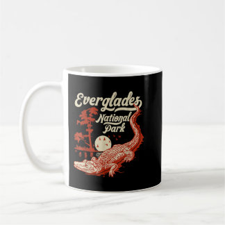 Everglades Nationalpark Vintages Krokodil Kaffeetasse
