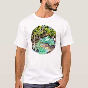 Everglades Nationalpark Watercolor T-Shirt