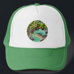 Everglades Nationalpark Watercolor Truckerkappe<br><div class="desc">Karo in dieser phantastischen Aquarellillustrierung des Everglades Nationalparks und bereiten Sie sich auf Abenteuer vor! Karo in meinem Shop für weitere Designs!</div>