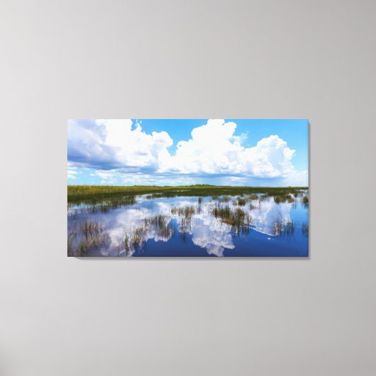 Everglades Naturlandschaft Leinwanddruck (Vorderseite)