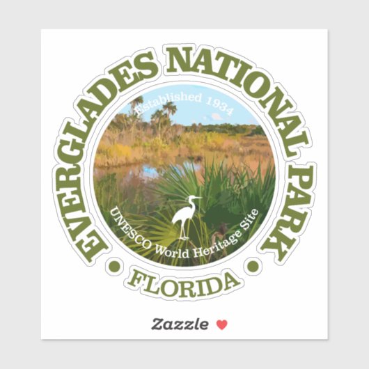 Everglades NP2 Aufkleber (Blatt)