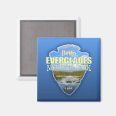 Everglades NP (Pfeilspitzen) Magnet (Vorderseite/Rückseite)