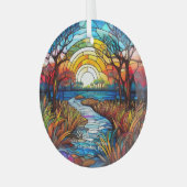 Everglades Park Florida Abenteuer Ornament Aus Glas (Vorderseite links)