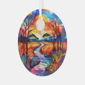 Everglades Park Florida Abenteuer Ornament Aus Glas (Vorderseite links)