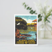 Everglades Postkarte (Stehend Vorderseite)